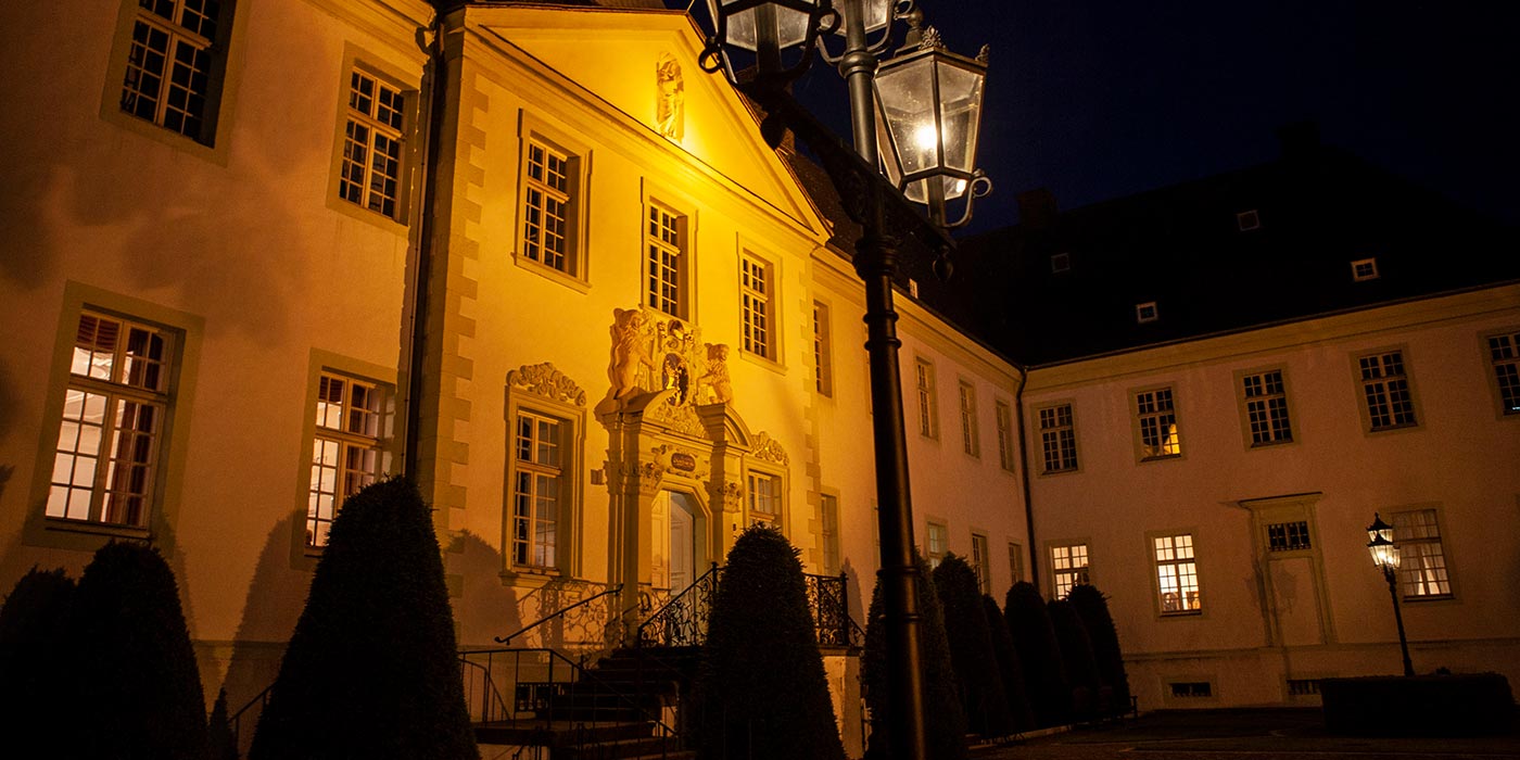 Museum Abtei Liesborn bei Nacht